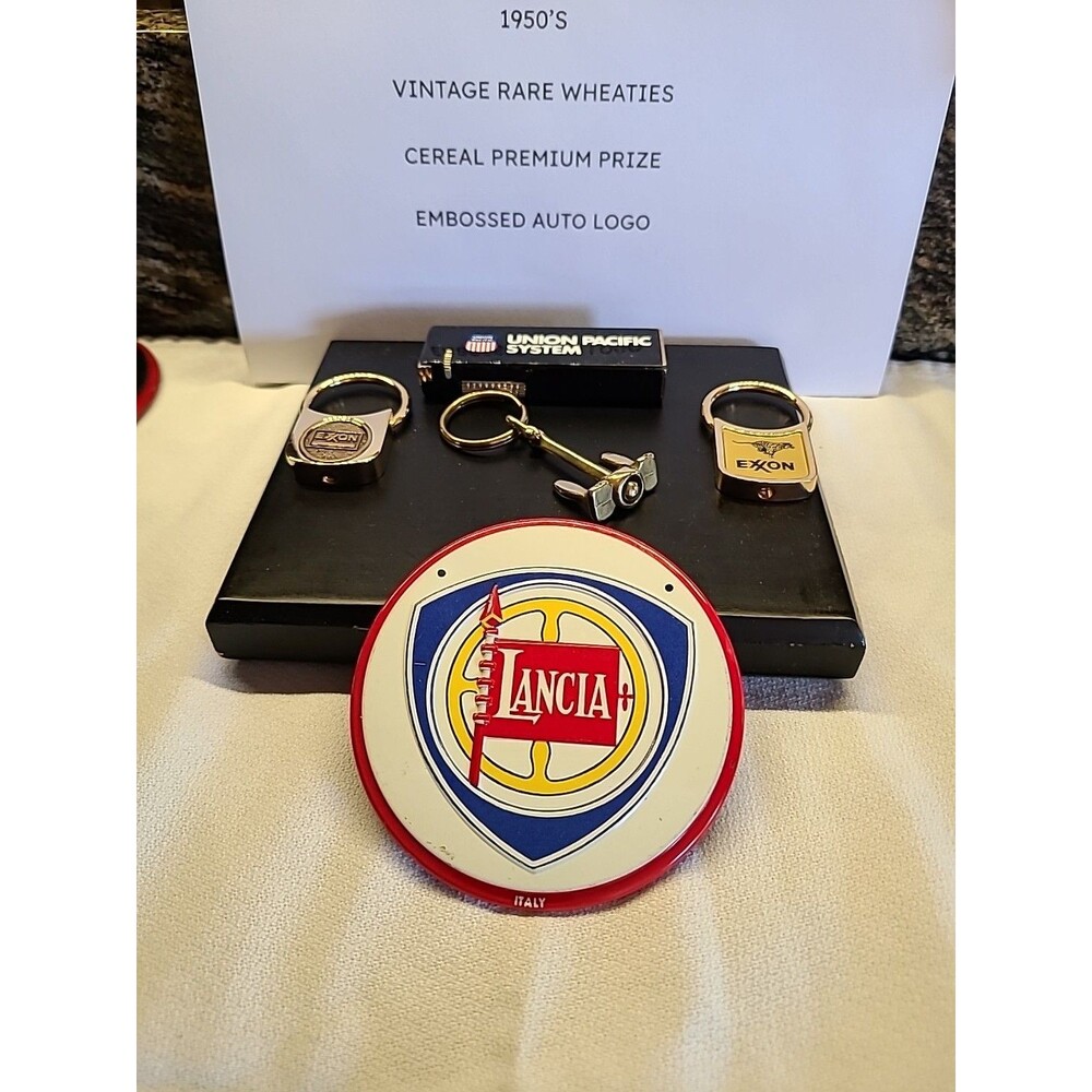 Metal Badge Lancia Italy Wheaties 1950